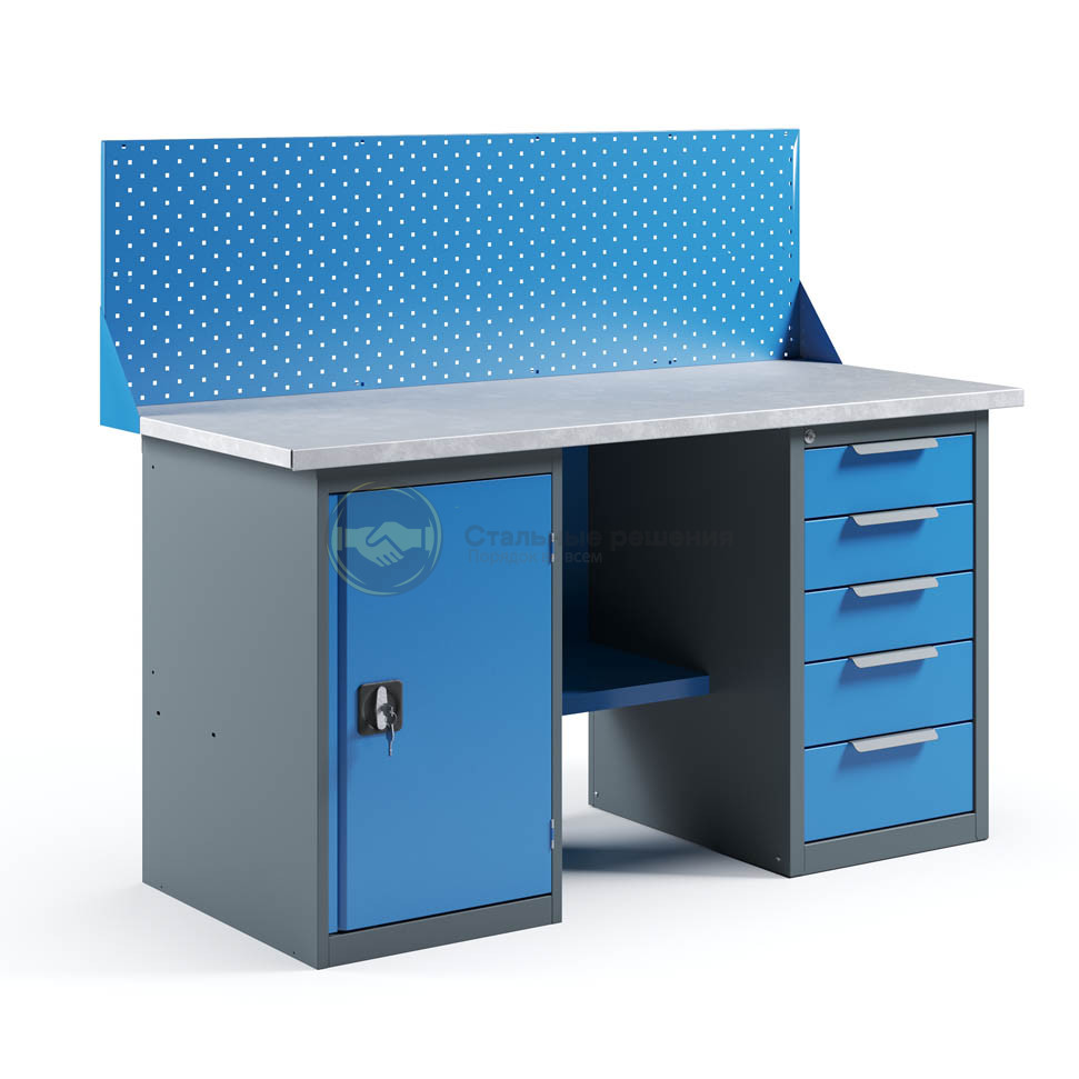 ВДТ-1.6 Верстак с драйвером и тумбой 1